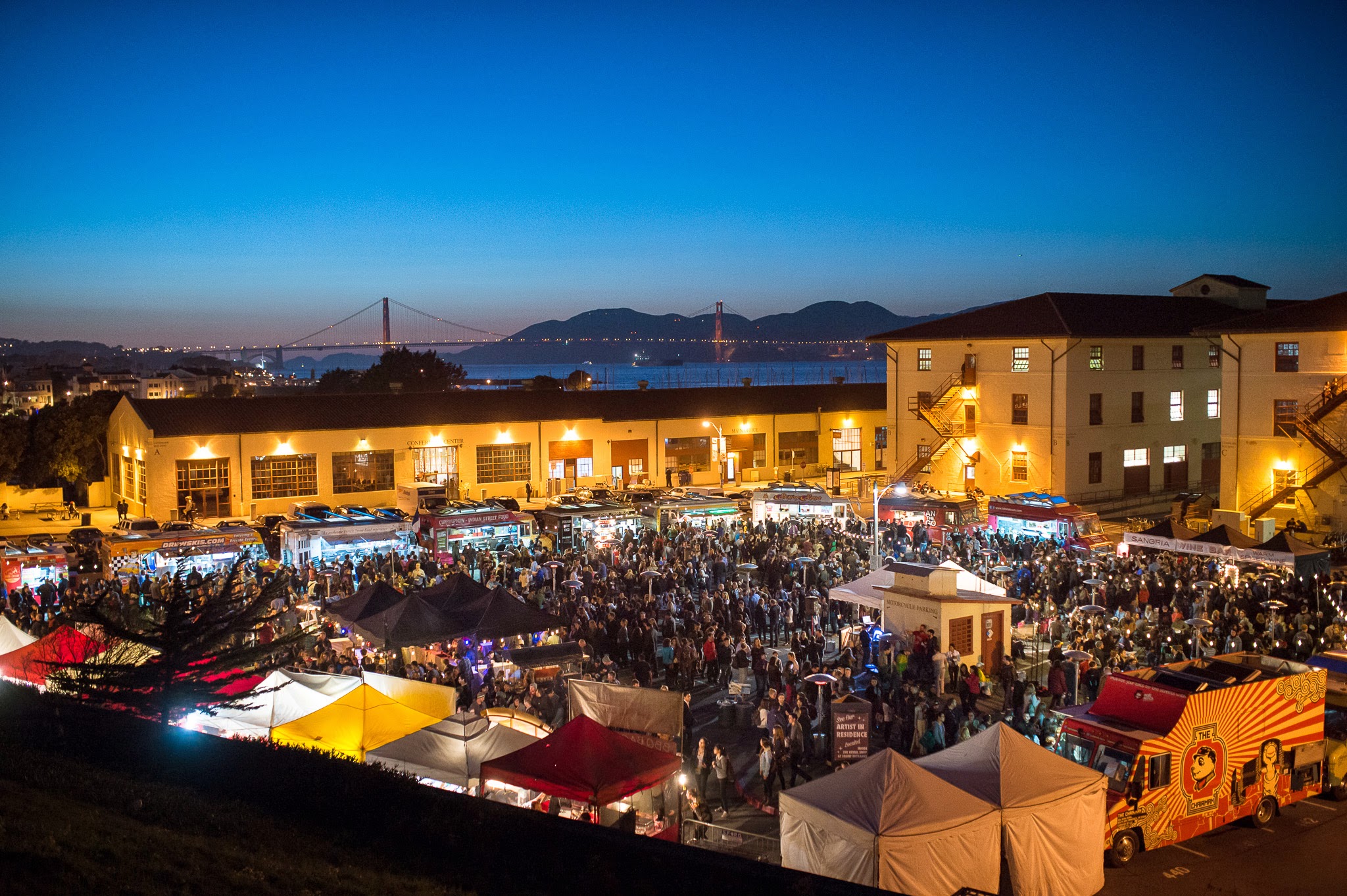 Off the Grid Friday Night Food Truck Party 2022 Fort Mason Center for
